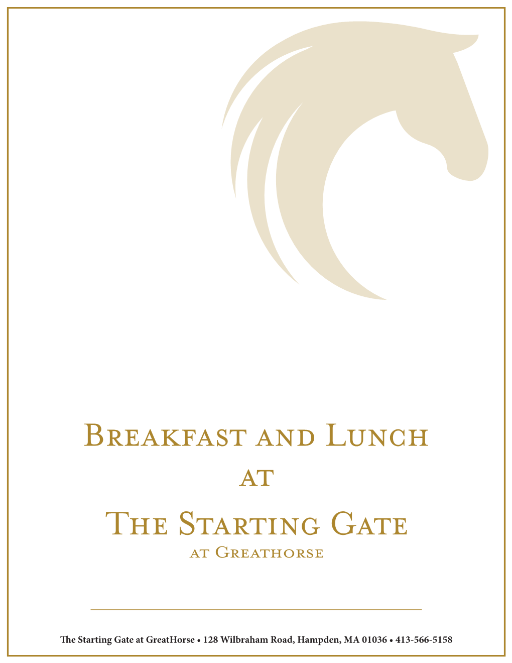 Breakfast & Lunch Menu