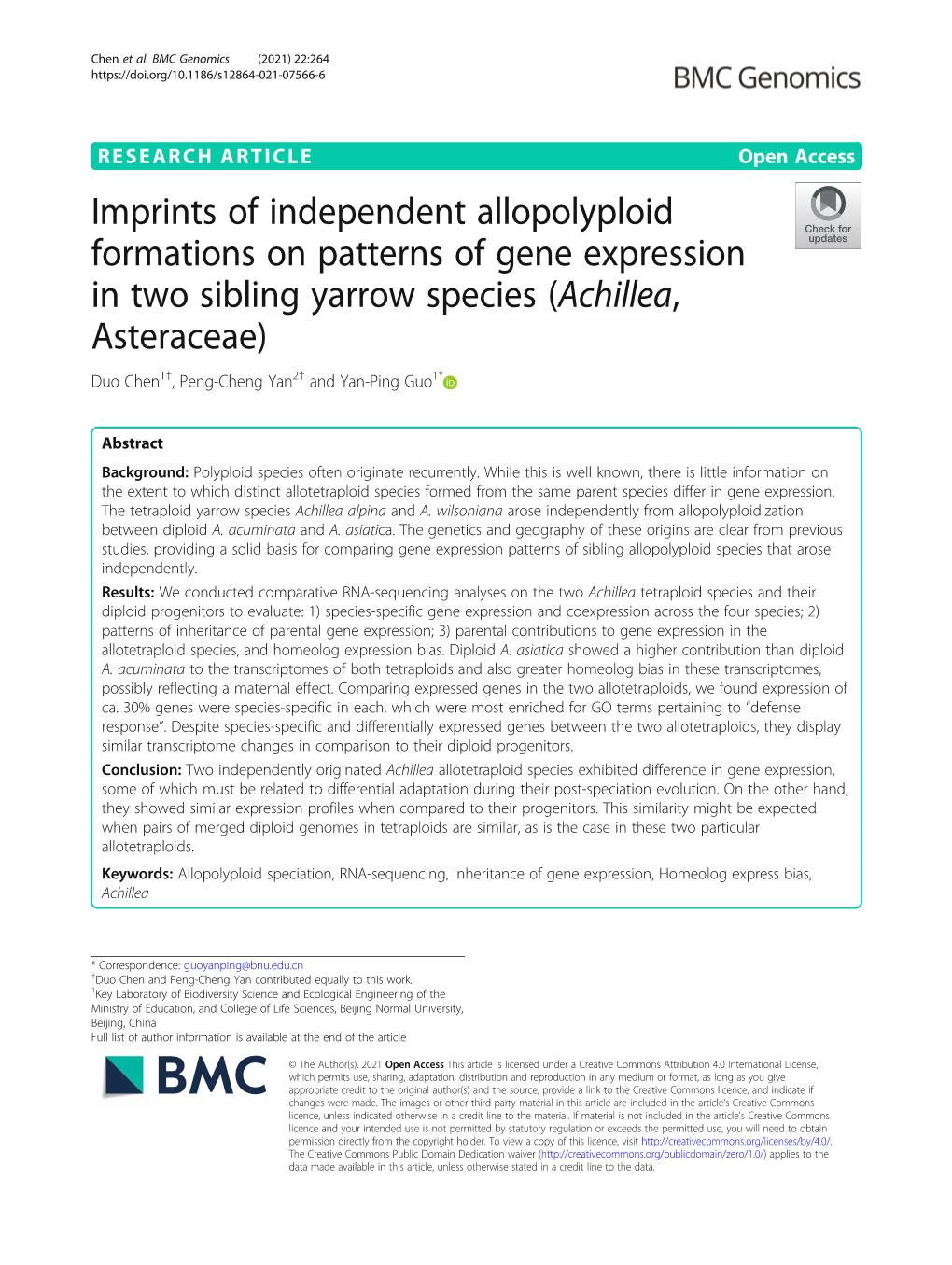 Imprints of Independent Allopolyploid Formations On