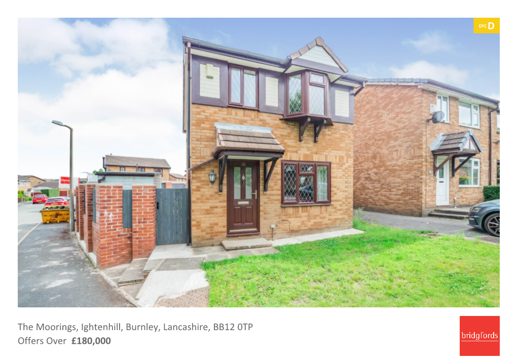 The Moorings, Ightenhill, Burnley, Lancashire, BB12 0TP Offers Over £180,000