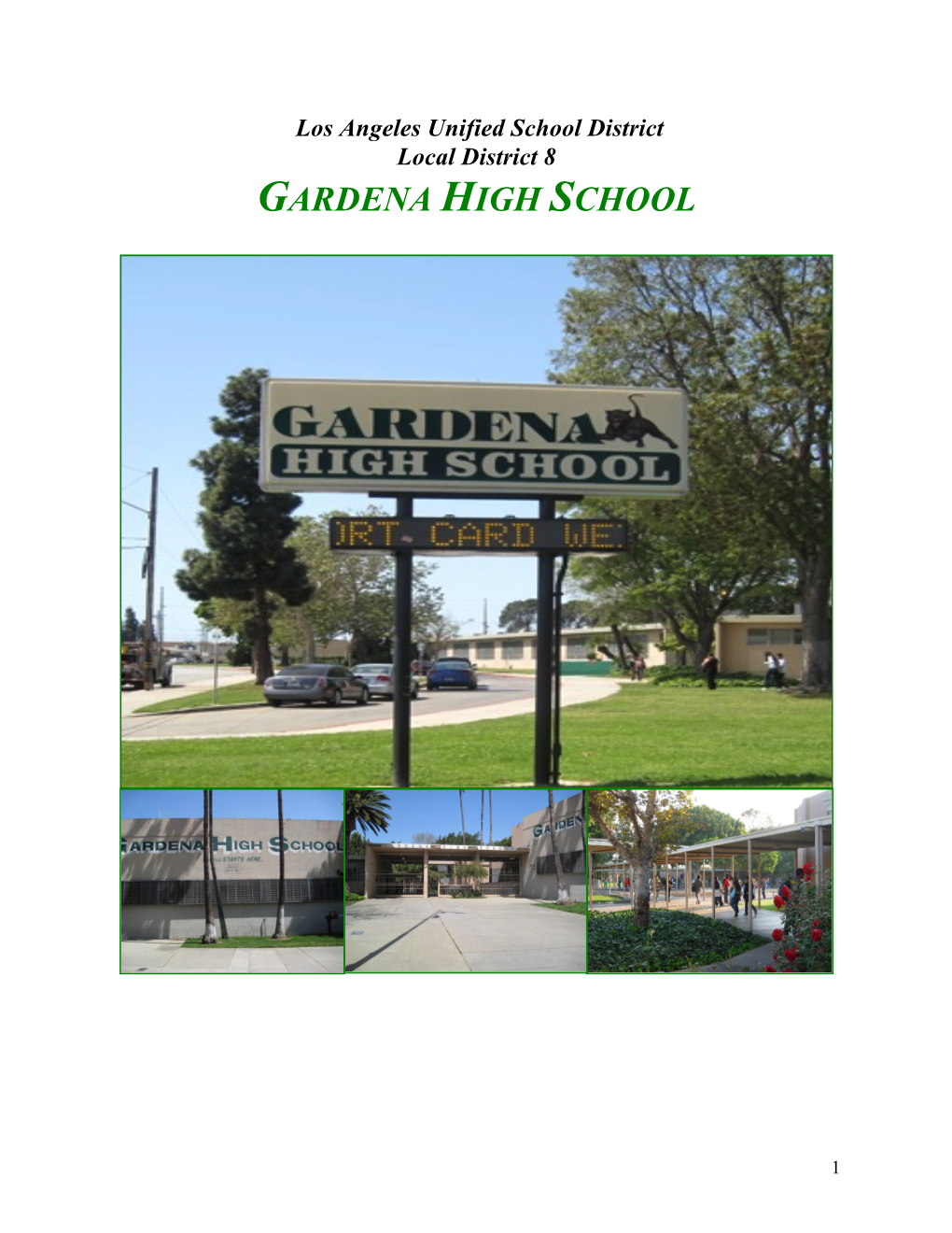 Gardena High School