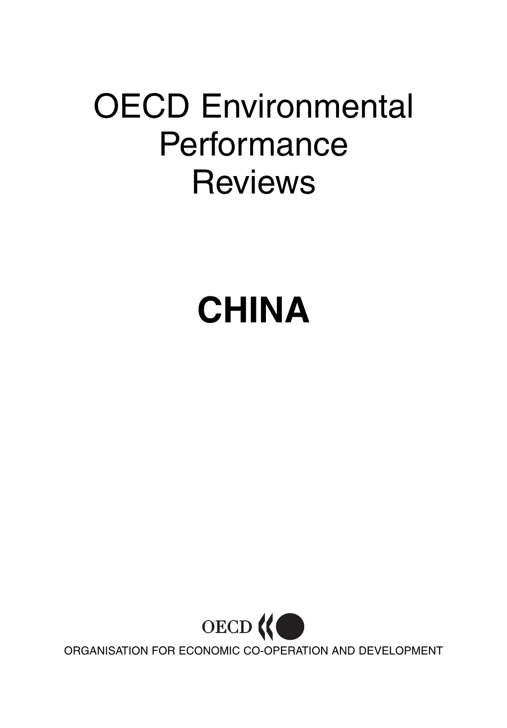 Environmental Performance Reviews