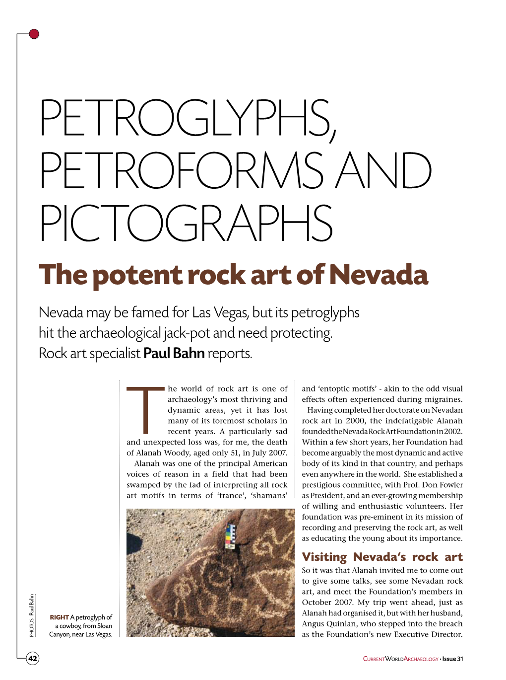 Petroglyphs, Petroforms and Pictographs