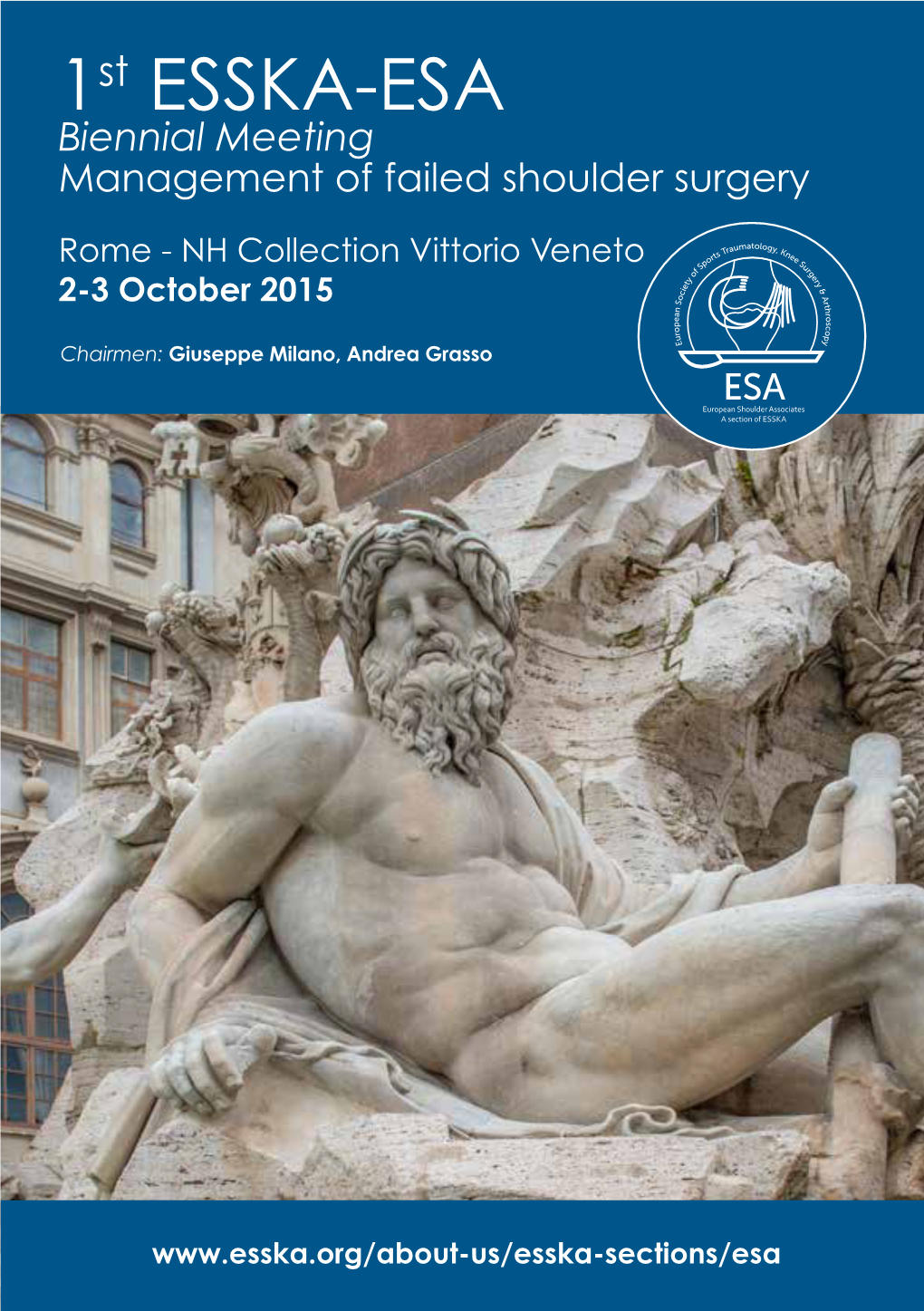 1St ESSKA-ESA Biennial Meeting Biennial Meeting Management of Failed Shoulder Surgery