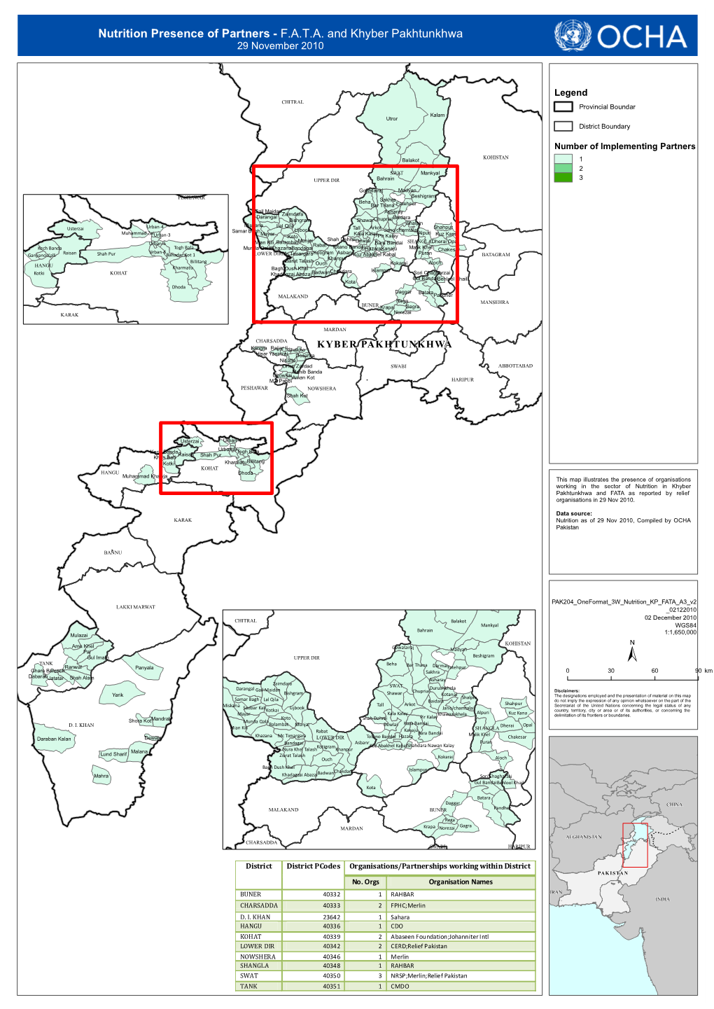 FATA and Khyber Pakhtunkhwa