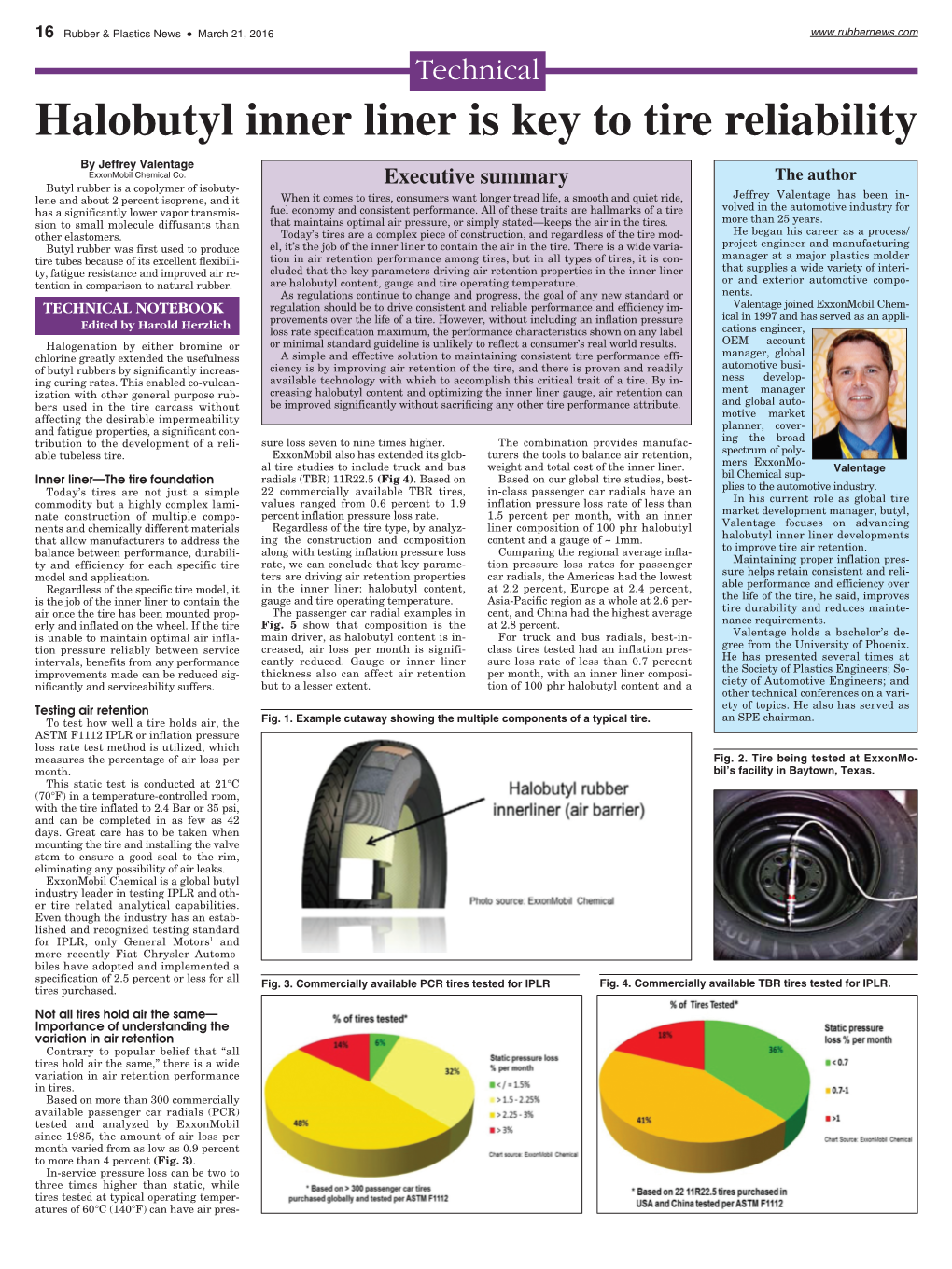 Halobutyl Inner Liner Is Key to Tire Reliability