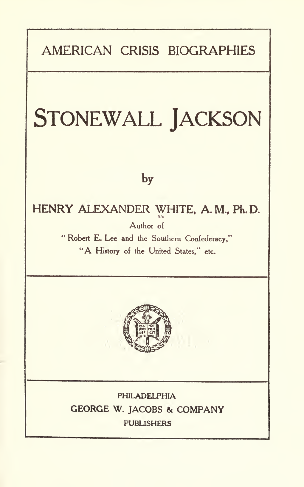 Stonewall Jackson