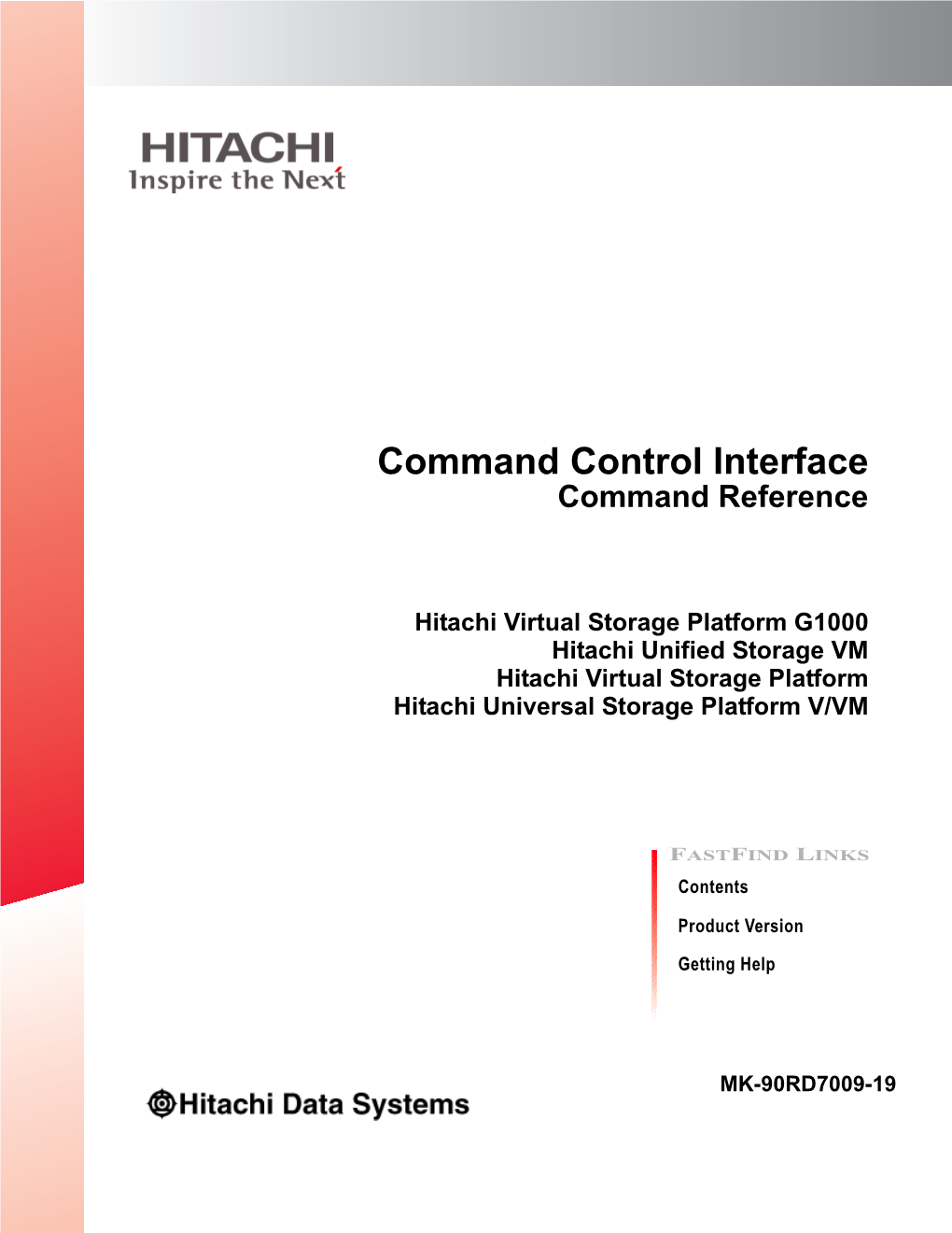 Command Control Interface Command Reference