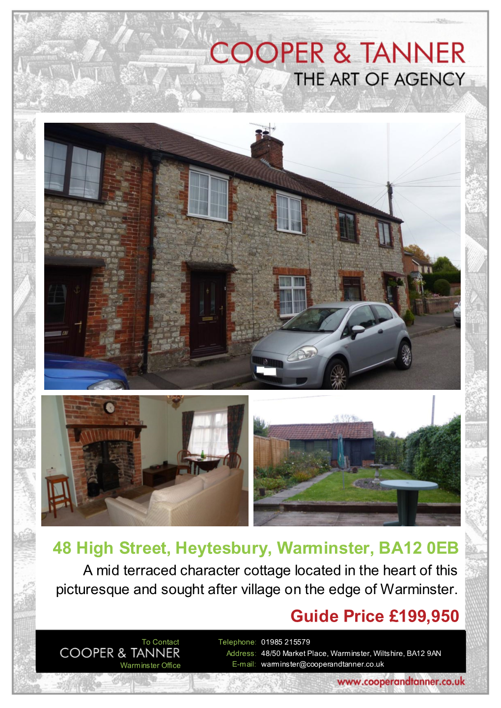 48 High Street, Heytesbury, Warminster, BA12 0EB Guide Price