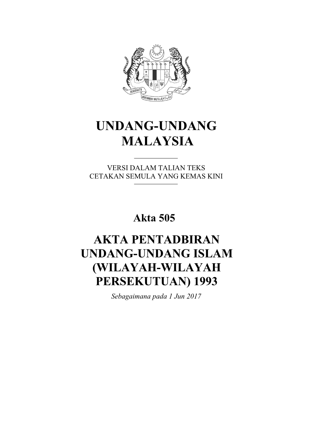 Undang-Undang Malaysia