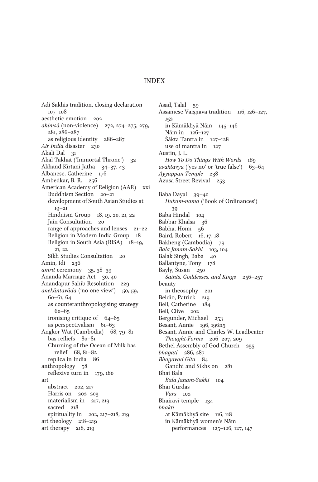 Adi Sakhis Tradition, Closing Declaration 107–108