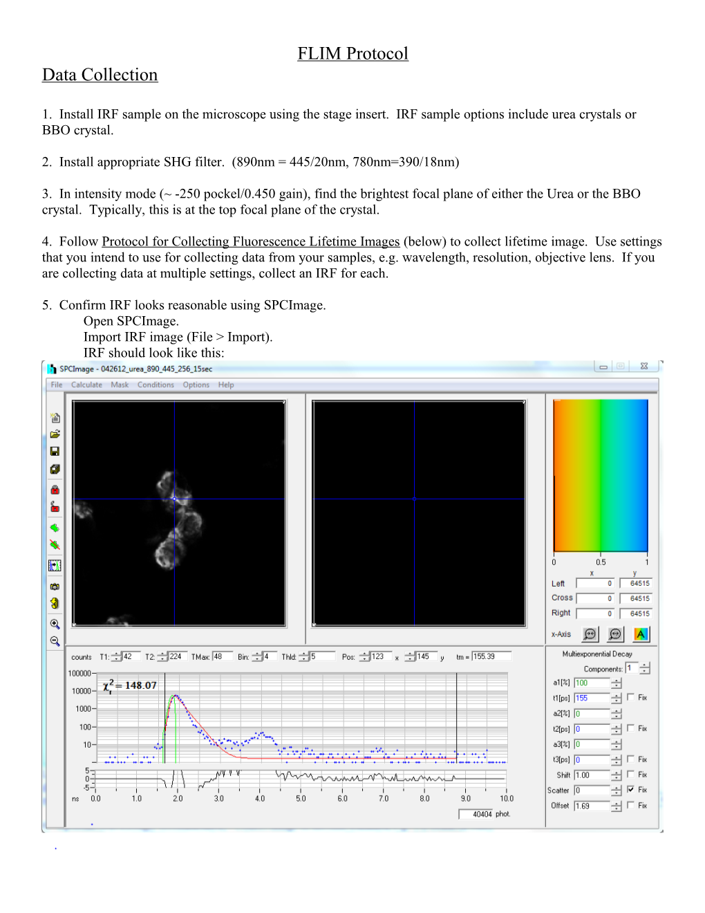 Protocol for Collecting Fluorescence Lifetime Images