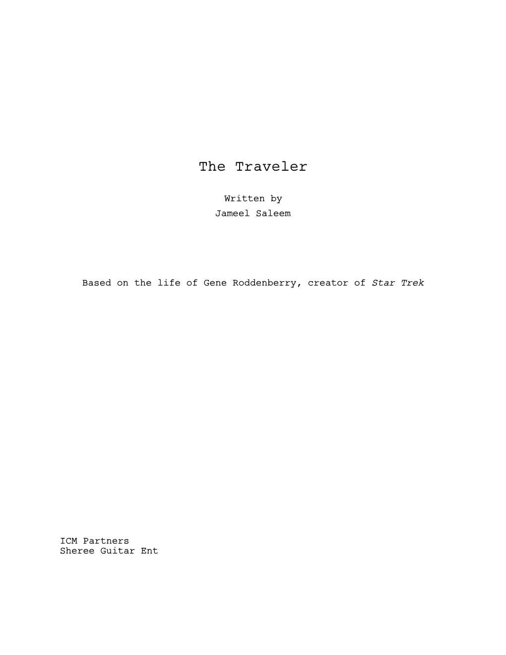 The Traveler 3 8 20