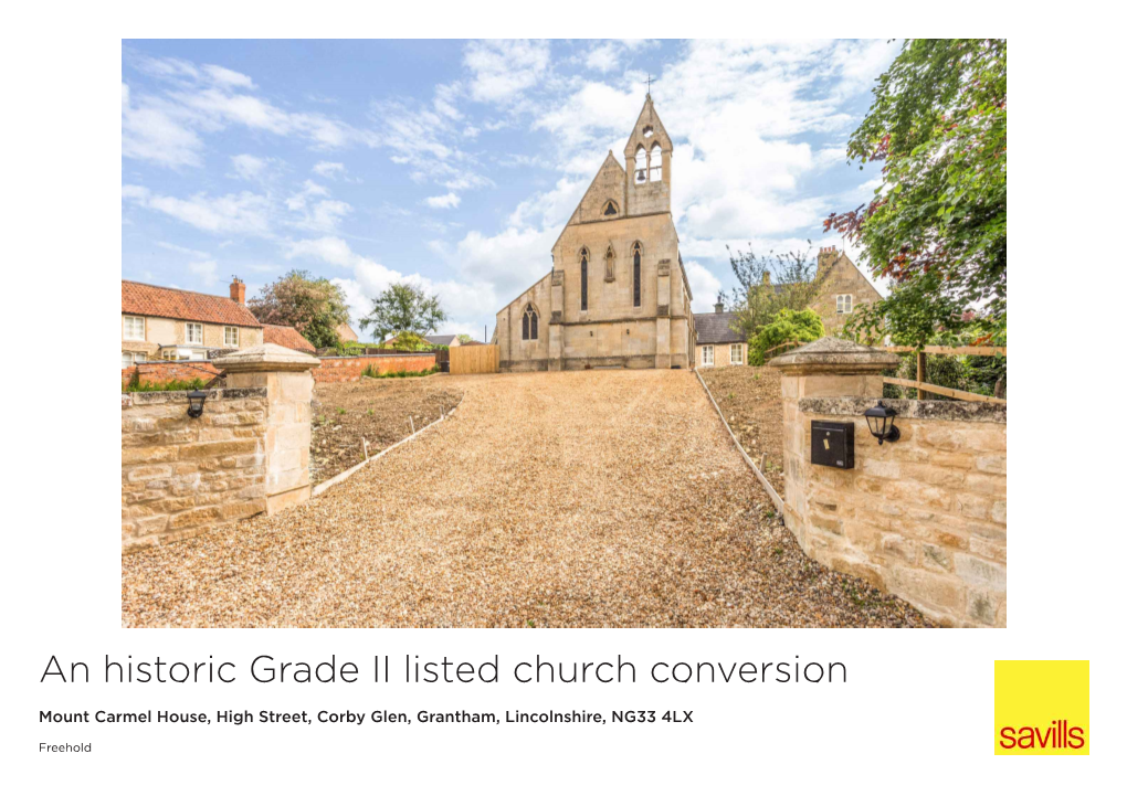 An Historic Grade II Listed Church Conversion