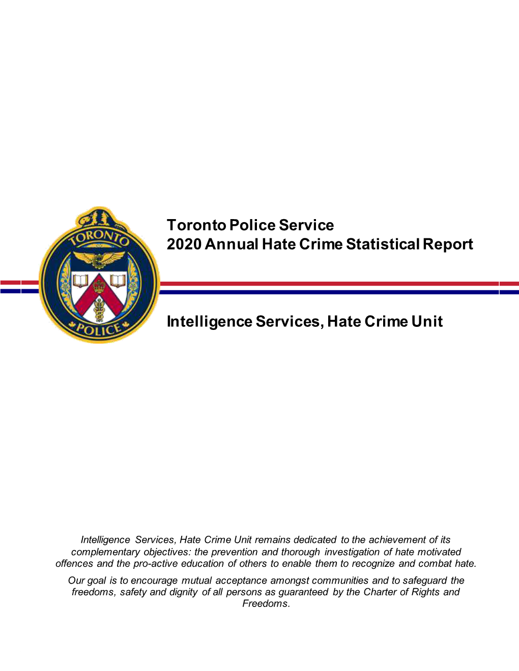 2020 Annual Hate Crime Statistical Report