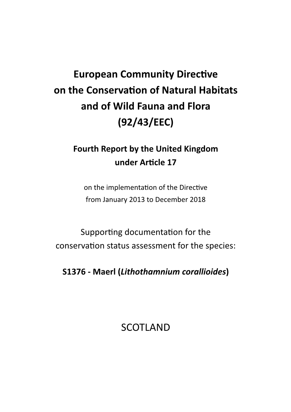 Scotland Information for S1376
