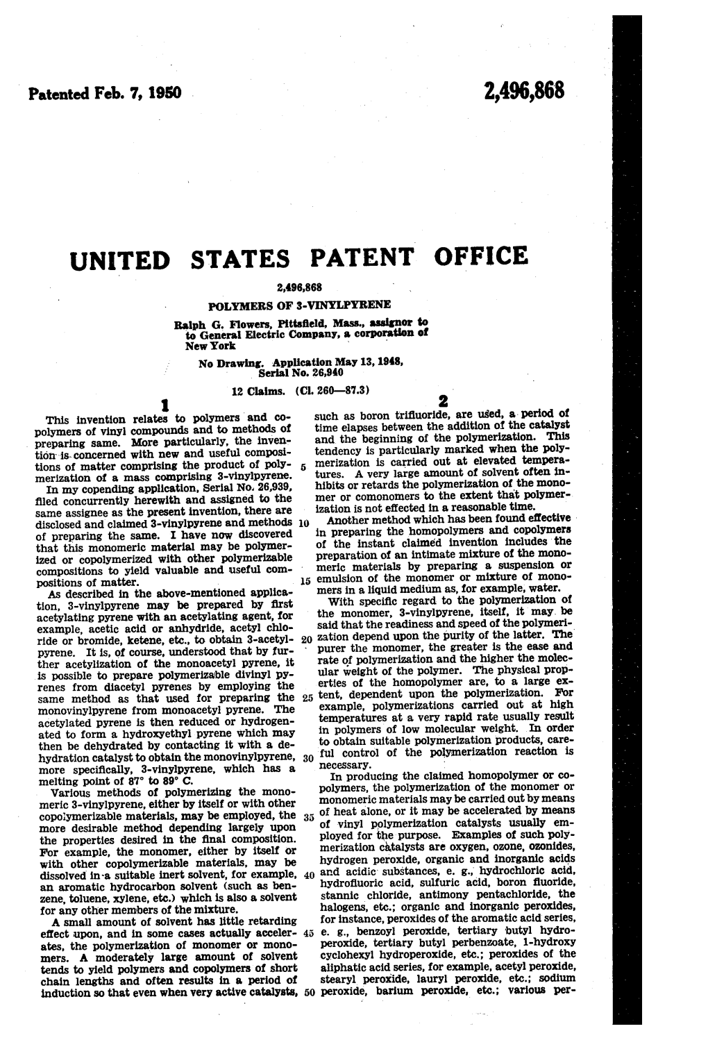 United States Patent' Office