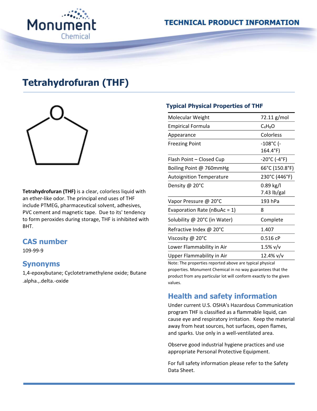 Tetrahydrofuran (THF)