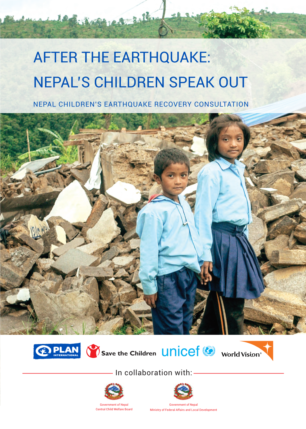 After the Earthquake: Nepal's Children Speak