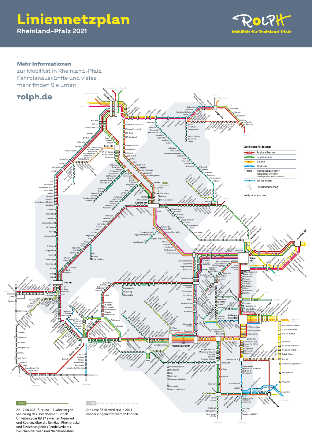 Liniennetzplan 2021