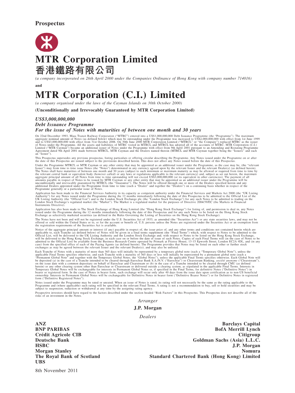 MTR Corporation