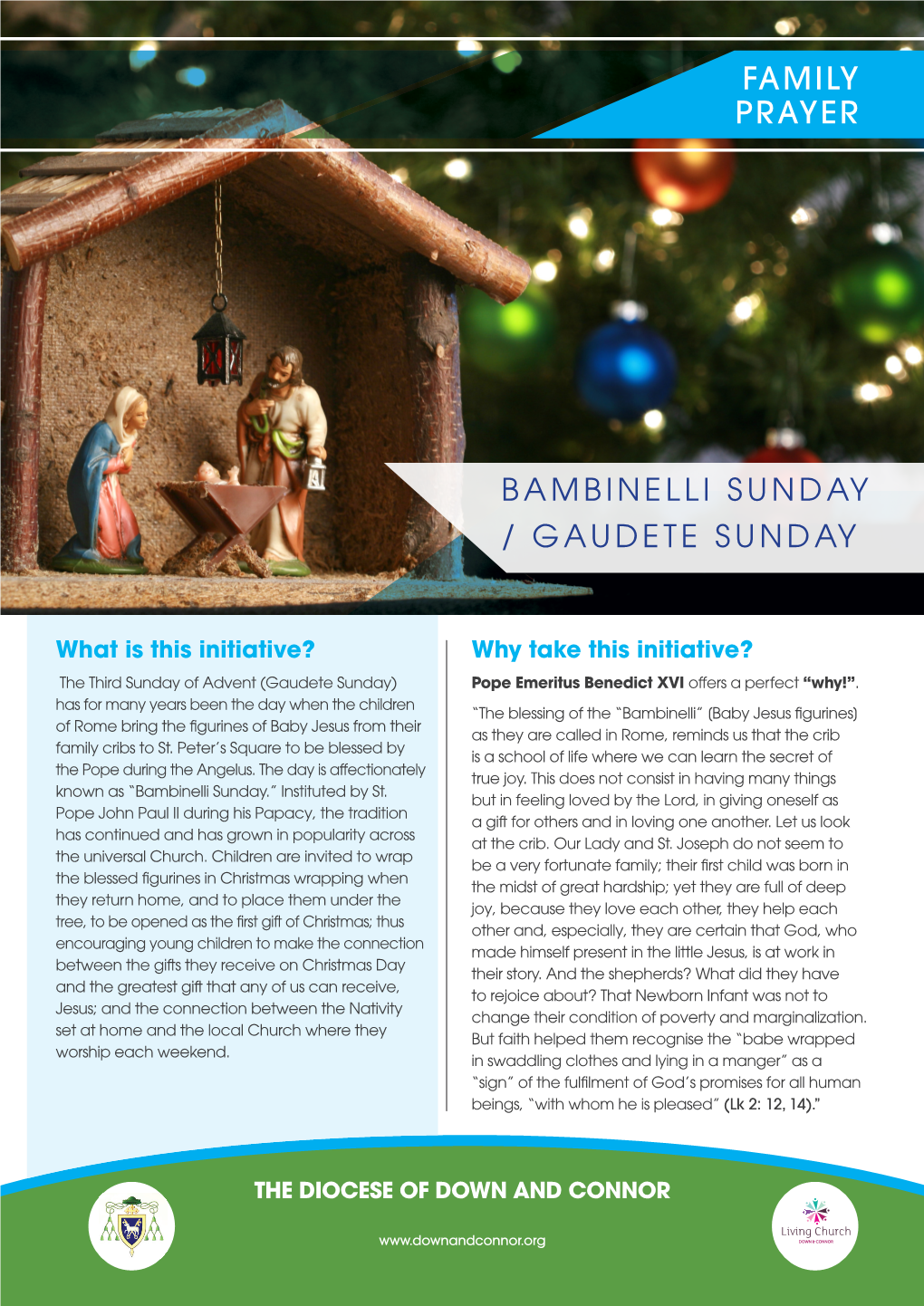 Family Prayer Bambinelli Sunday / Gaudete Sunday