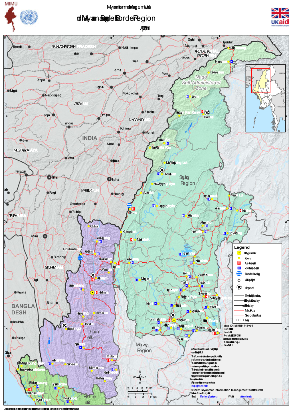 India-Myanmar-Bangladesh Border Region