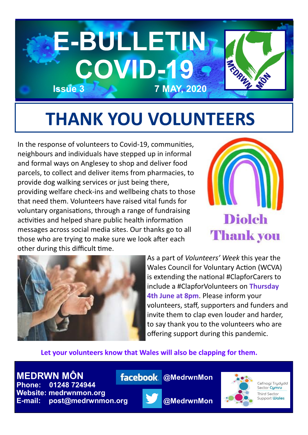 E-BULLETIN COVID-19 Issue 3 7 MAY, 2020