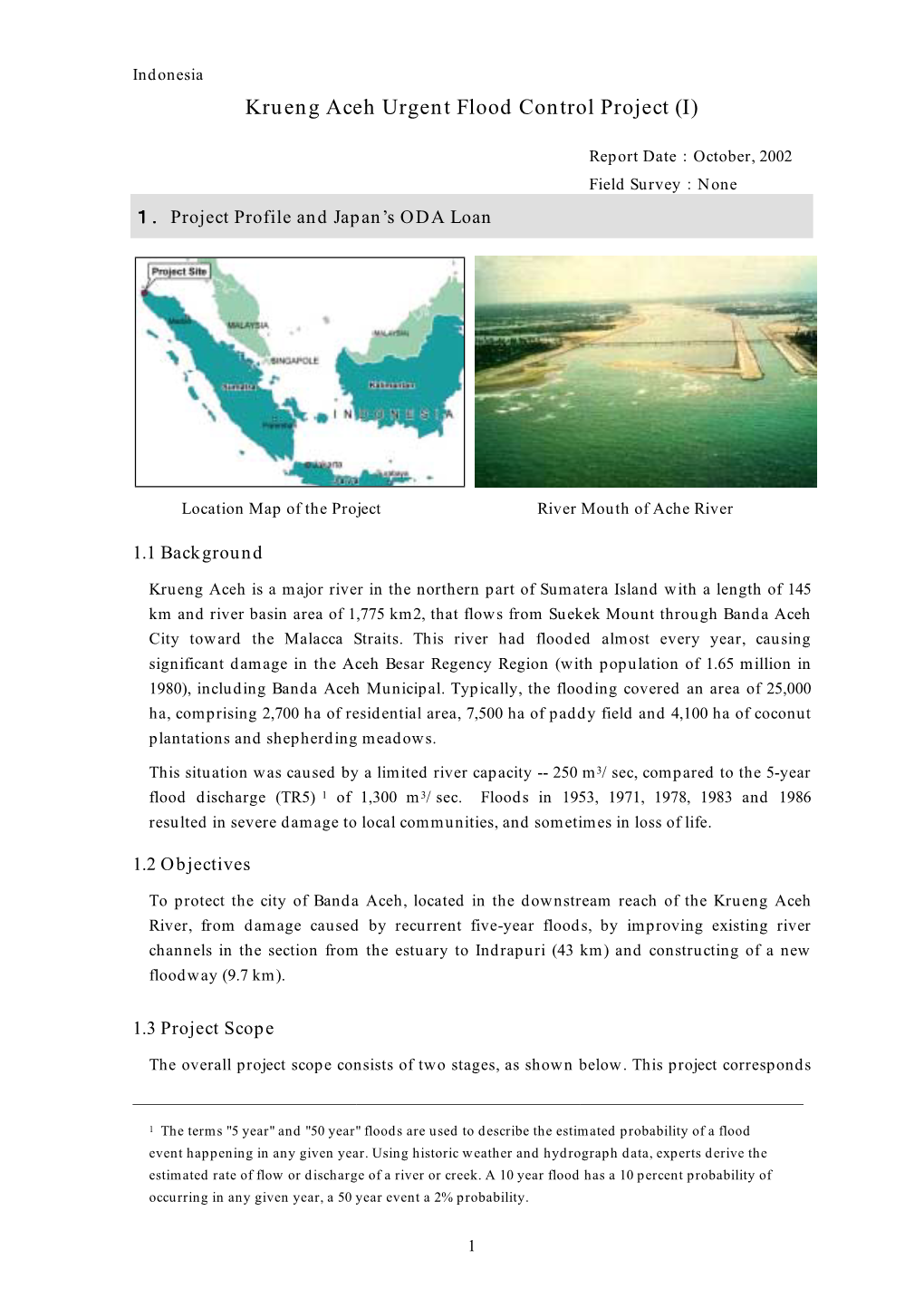 Krueng Aceh Urgent Flood Control Project (I)