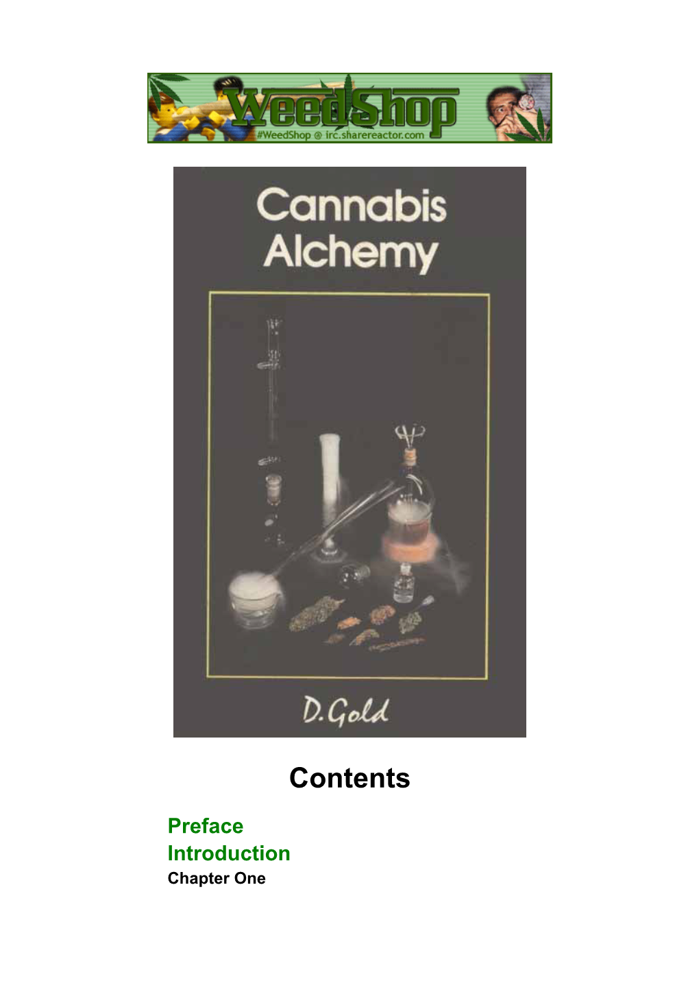 Cannabis Alchemy