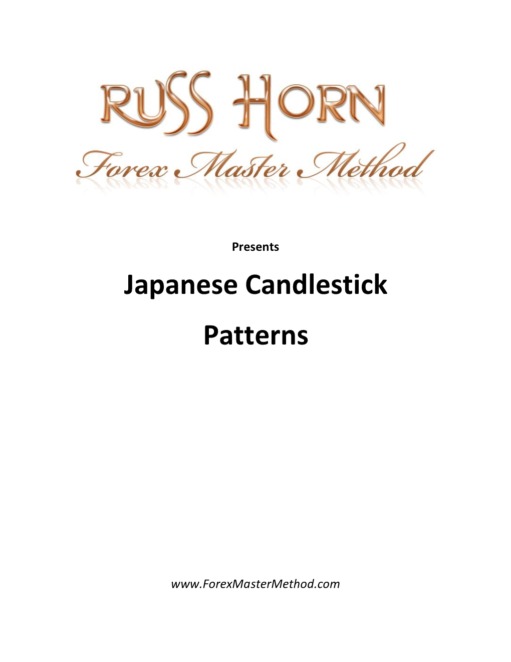 Japanese Candlestick Patterns