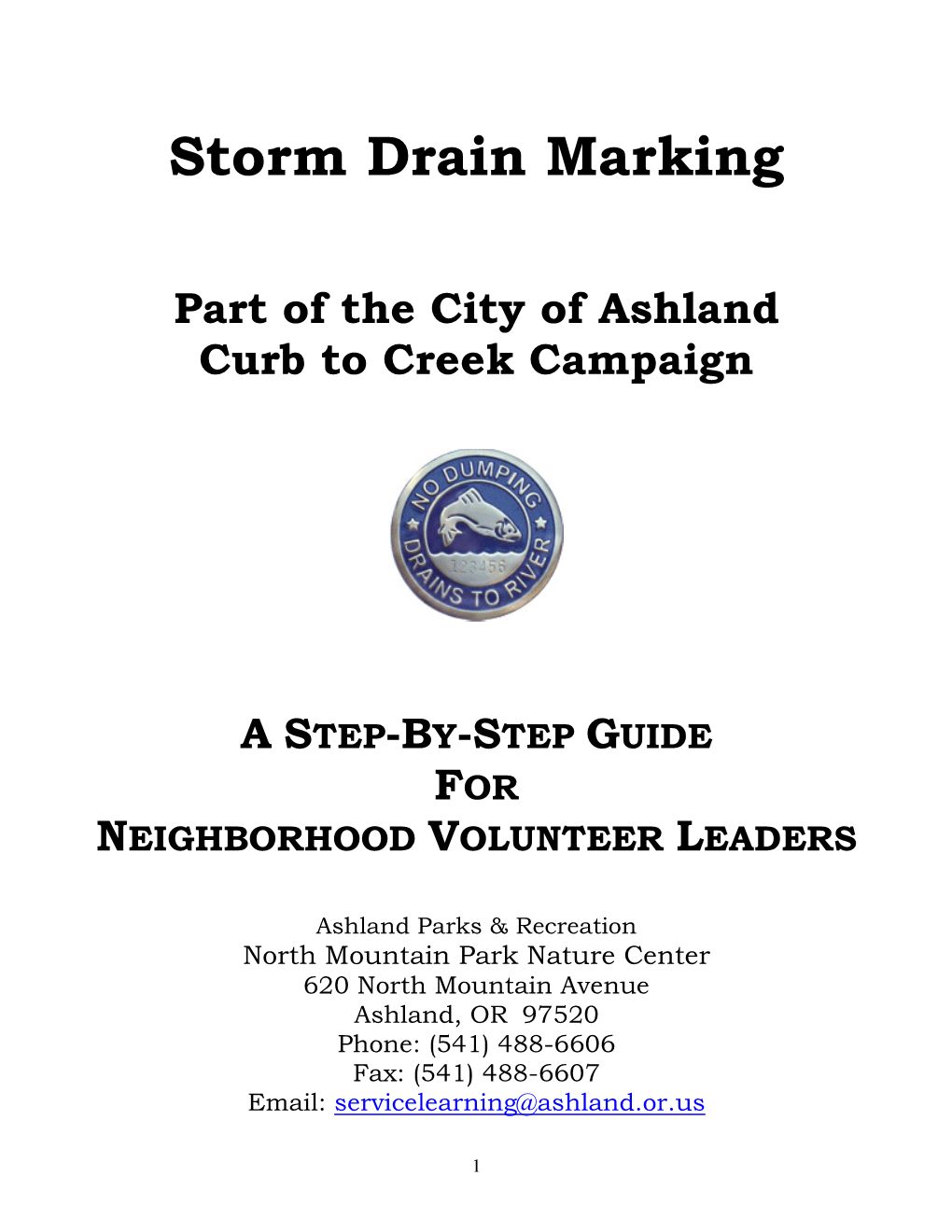 Storm Drain Marking