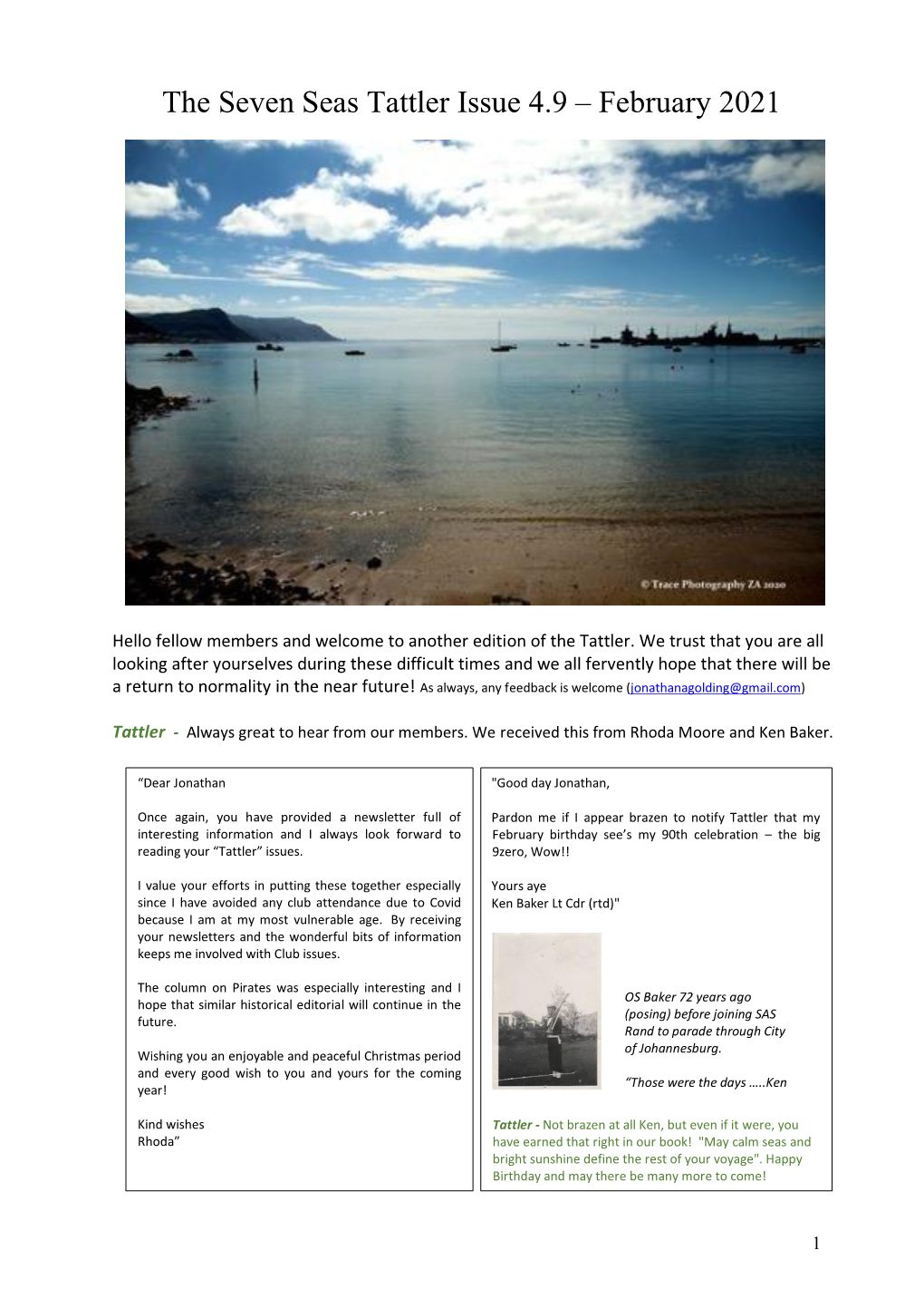 The Seven Seas Tattler Issue 4.9 – February 2021