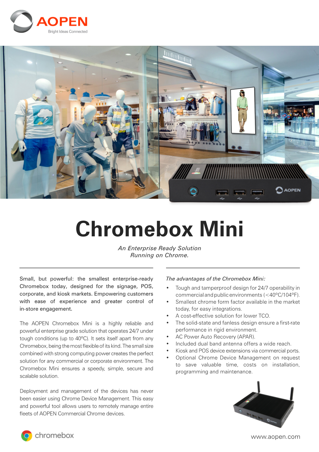 Chromebox Mini an Enterprise Ready Solution Running on Chrome