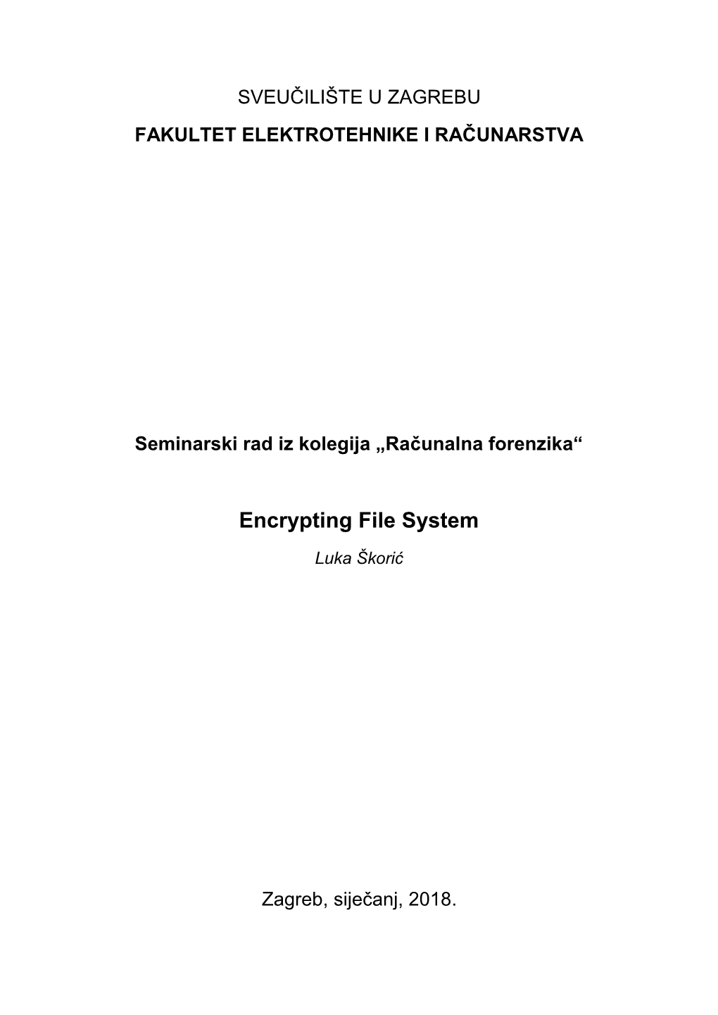 Encrypting File System