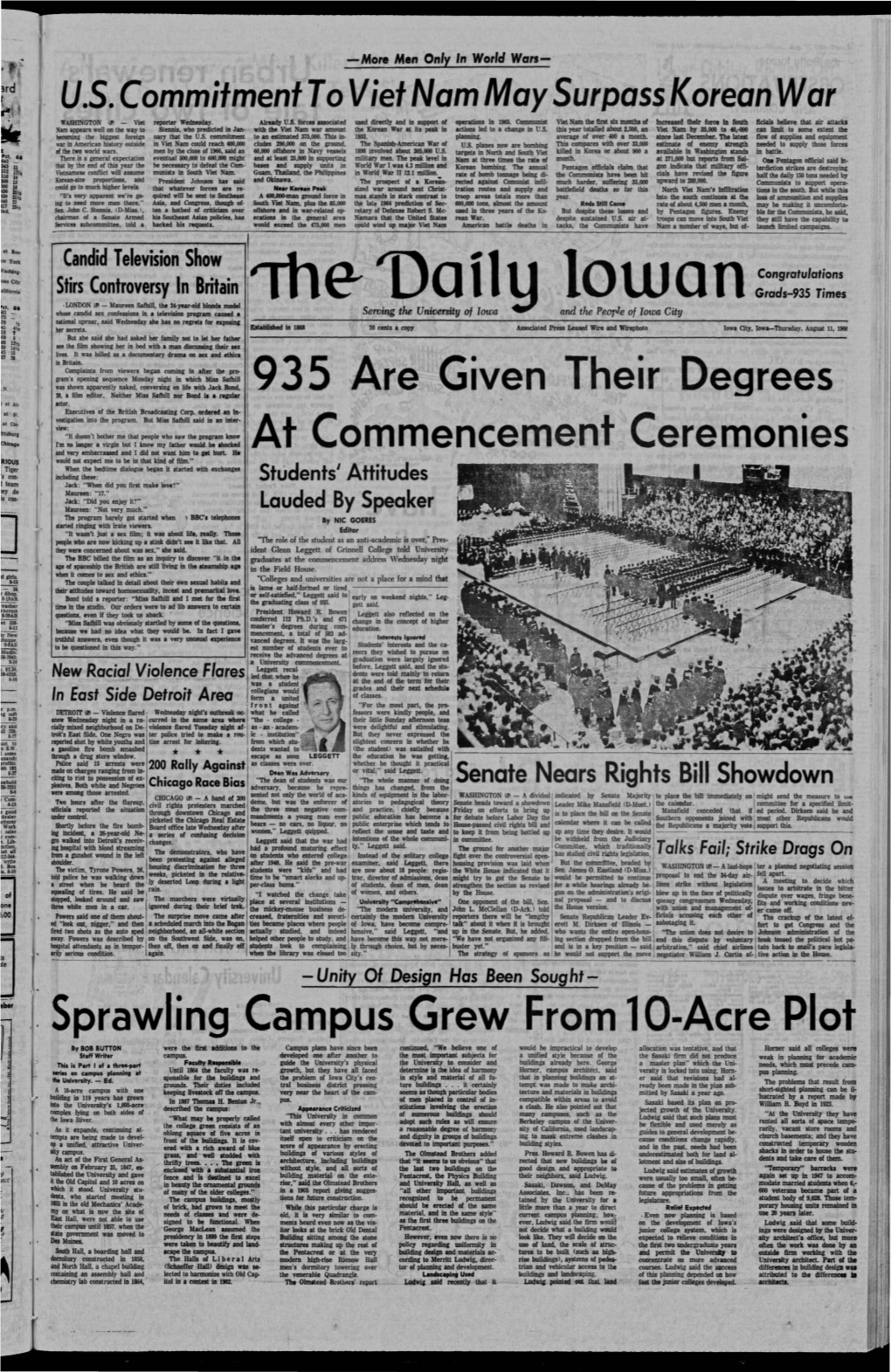 Daily Iowan (Iowa City, Iowa), 1966-08-11