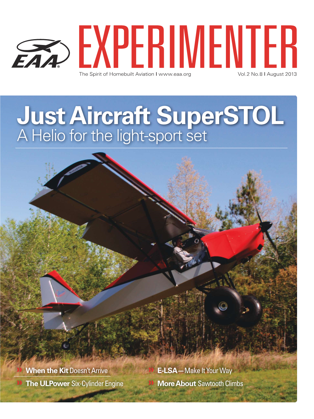 Just Aircraft Superstol a Helio for the Light-Sport Set