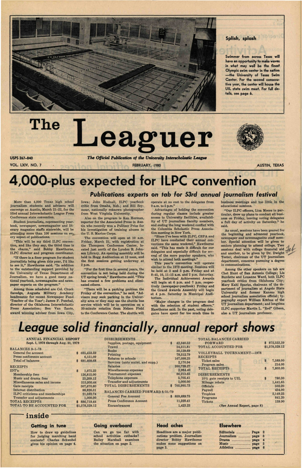 Leaguer, February 1980