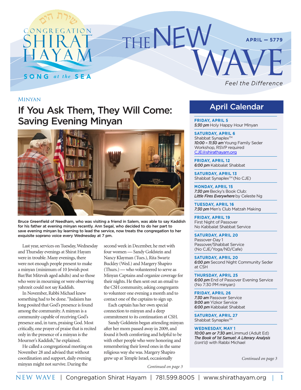 The Wave – April 2019