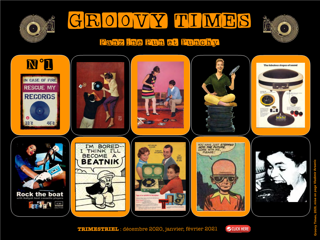 GROOVY TIMES Fanzine Fun Et Punchy