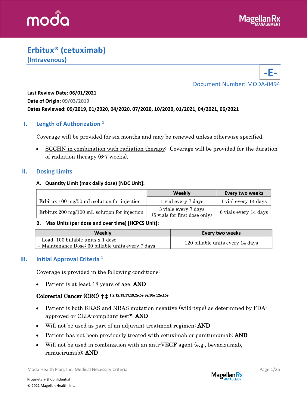 Erbitux® (Cetuximab)