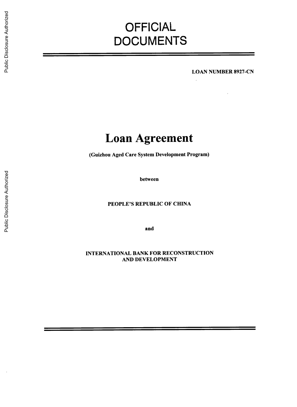 Loan Agreement