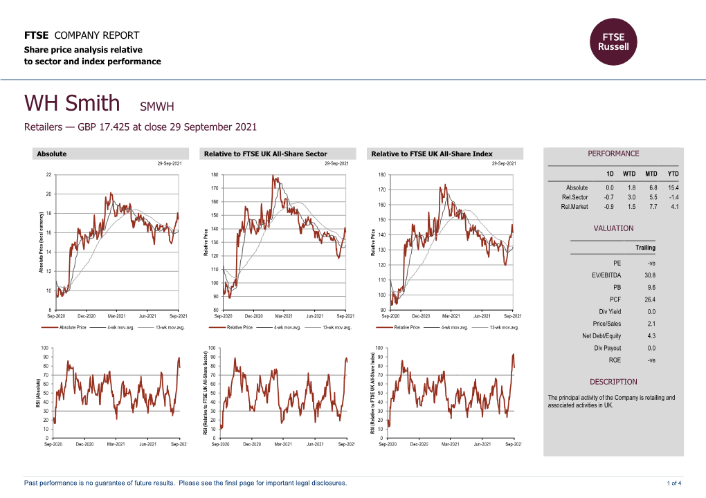 FTSE Factsheet