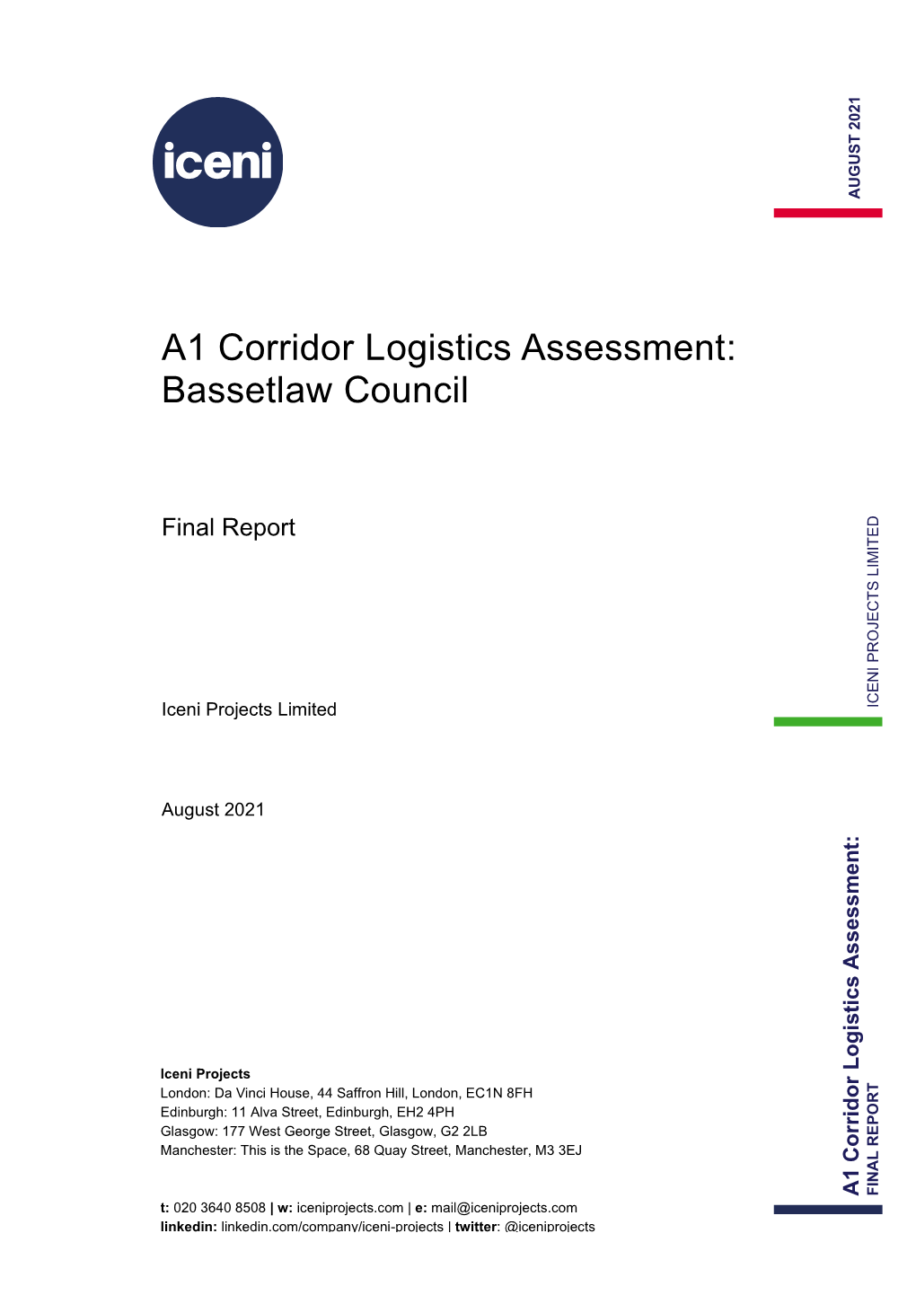 A1 Corridor Logistics Assessment