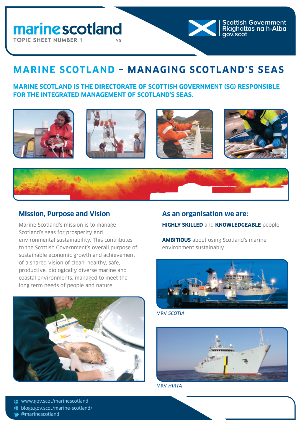 Marine Scotland – Managing Scotland's Seas