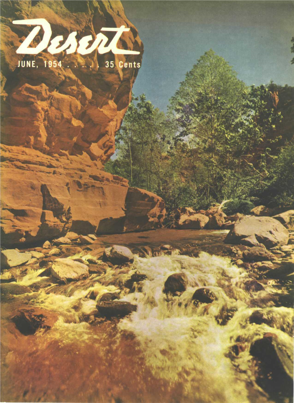 Desert Magazine 1954 June