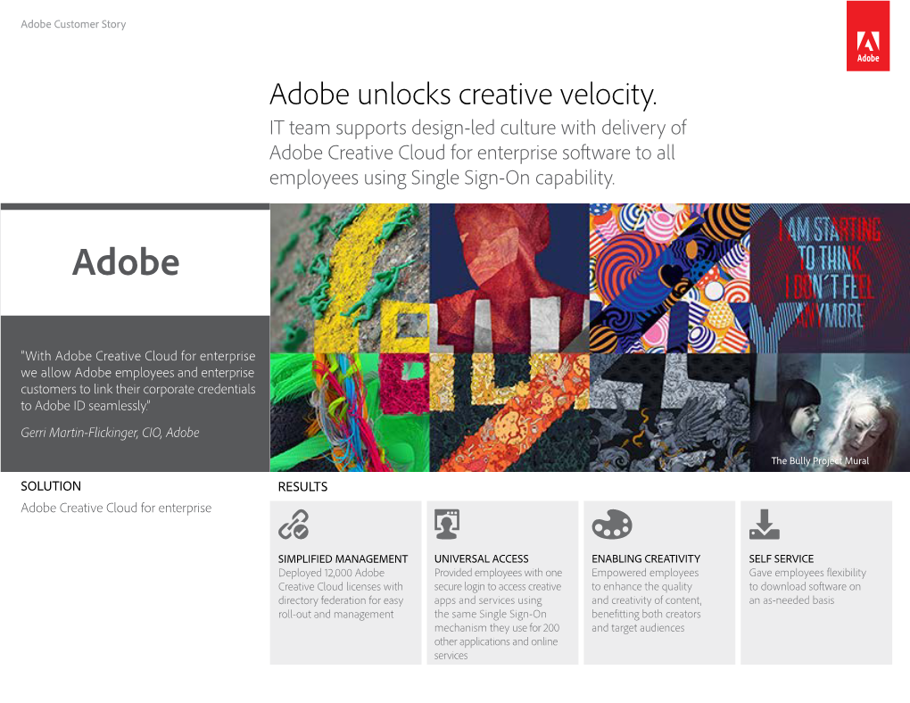 Adobe Unlocks Creative Velocity