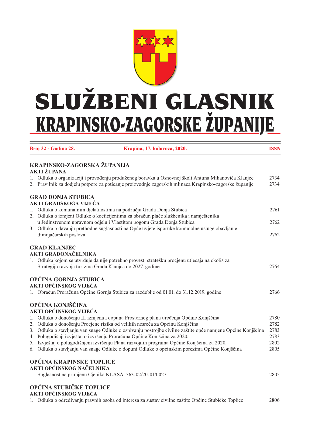 Krapinsko-Zagorska Županija Grad Donja Stubica Grad