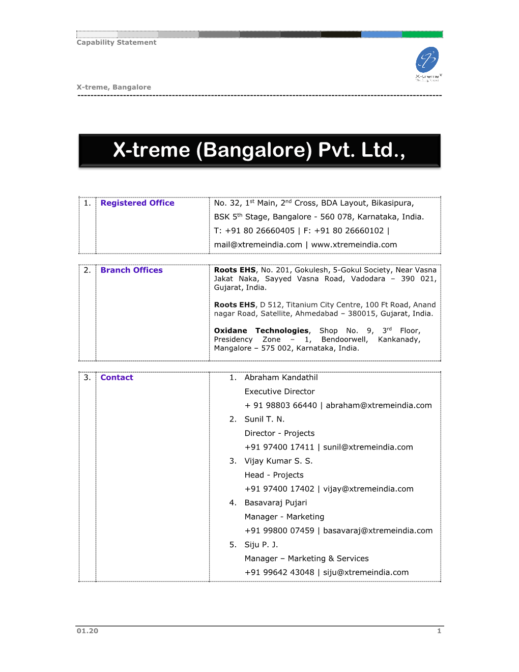 X-Treme (Bangalore) Pvt. Ltd
