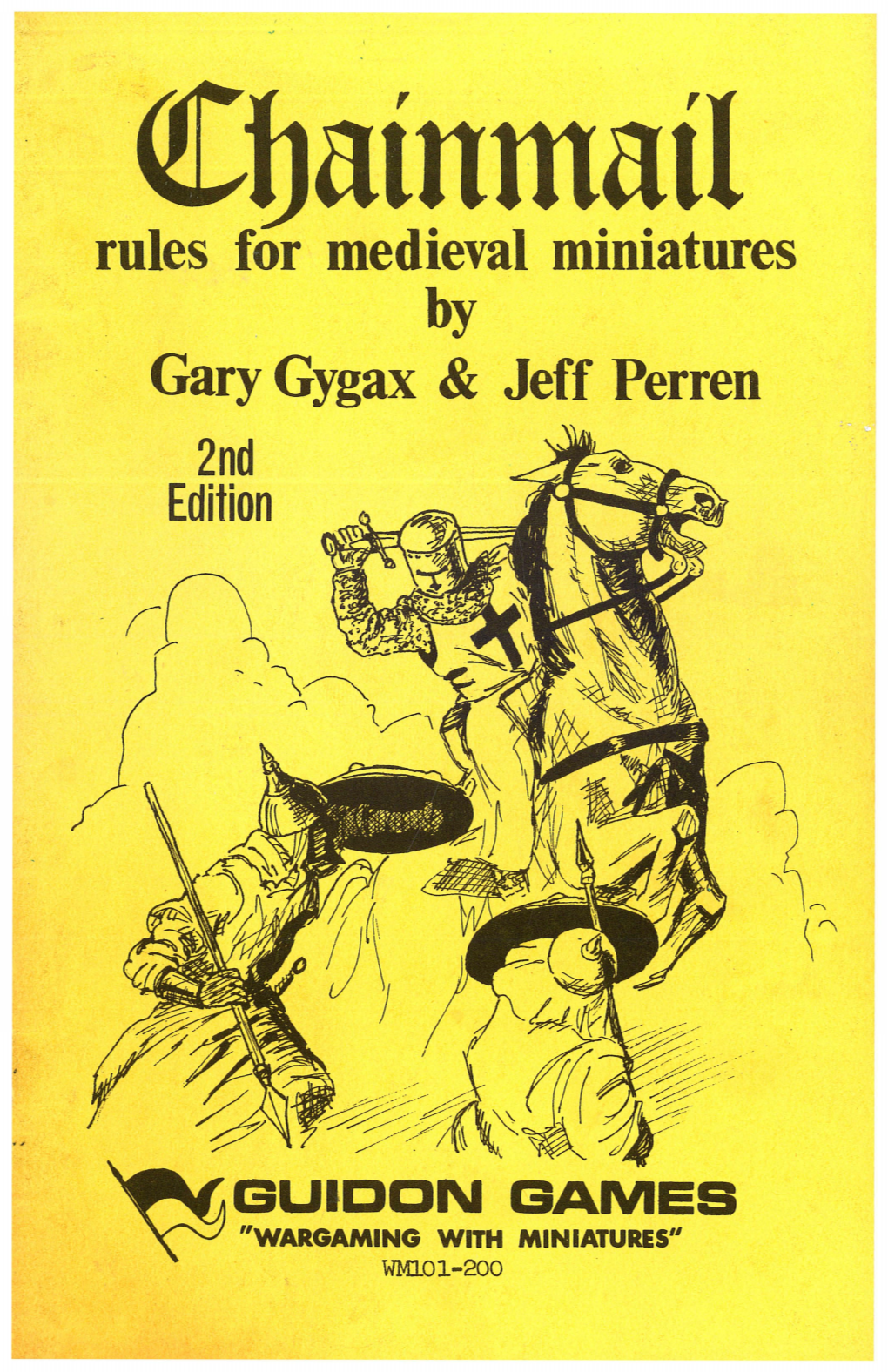 Rules for Medieval Miniatures Gary Gygax & Jeff Perren