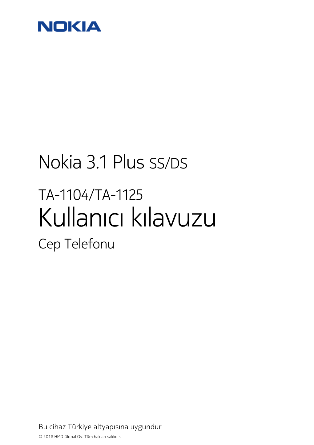 Kullanıcı Kılavuzu Cep Telefonu